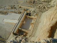 Hatschepsut-Tempel von oben