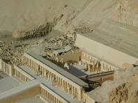 Hatschepsut-Tempel von oben