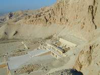 Hatschepsut-Tempel von oben
