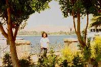 beim Spaziergang am Nil